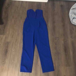 Express sweetheart top jumpsuit